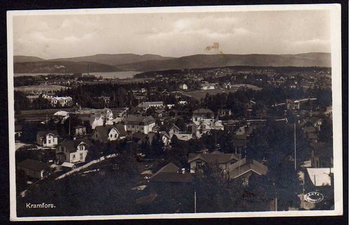 51179 postcard kramfors sweden - postcard,