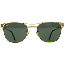 Vintage RAY-BAN / BAUSCH & LOMB "SIGNET" sunglasses - USA 1990's - Medium - Gold