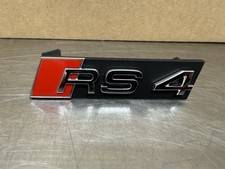 Audi RS4 B7 Genuine Front Grill Badge Emblem 8E0853736E New Chrome