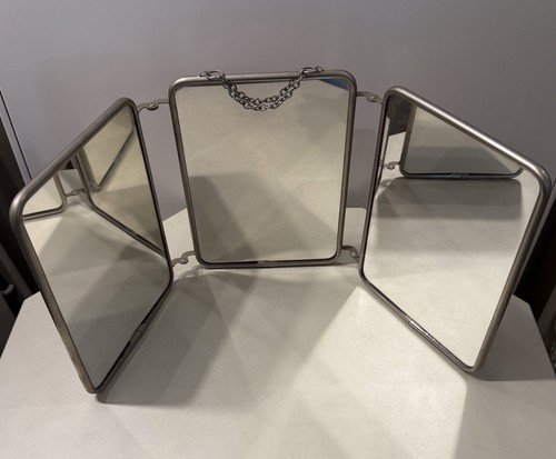 Ancien miroir barbier - ancien,