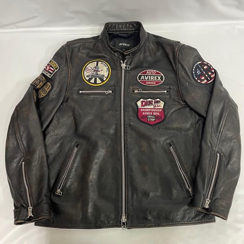 Avirex veste cuir - avirex,