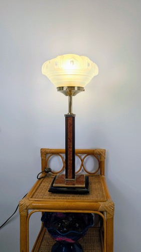 Lampe vintage pied - , monteuse