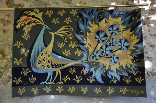 Tapisserie laine bouquet - laine, "