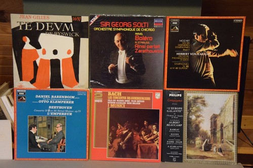 Lot disques 33t - de,