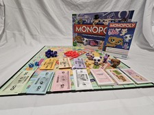 Monopoly Littlest Pet Shop Edition Board Game Complete LPS Dachshund Green Eyes