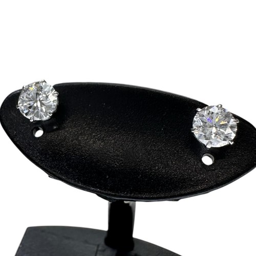 Boucle oreille clou diamant - d'oreille,
