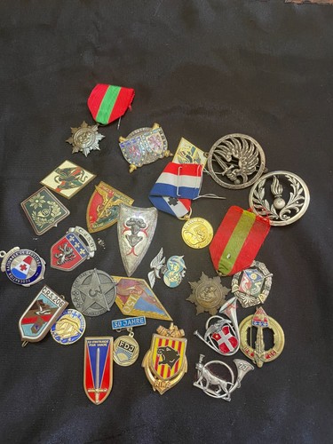 Lot médailles militaires - médailles,