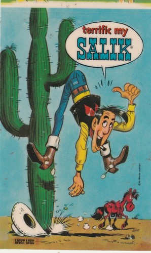 Autocollant lucky luke - lucky,