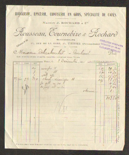 Thiers epicerie droguerie - thiers,