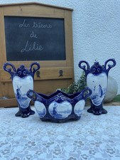 Jardinière et Vases en
