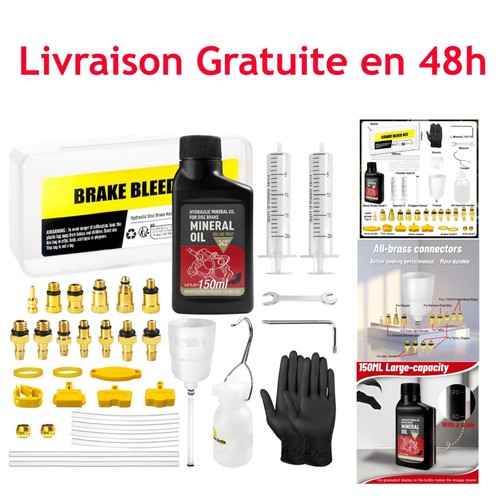 Kit purge freins hydrauliques - kit,
