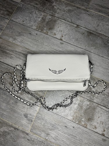 Sac blanc bandoulière - à,