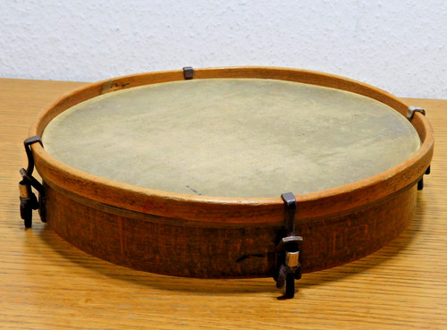 Vintage ancien tamborin - ancien,