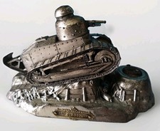 Sculpture Signée Char FT17