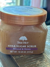 Tree Hut Shea Sugar Body Scrub Almond & Honey 18 oz 