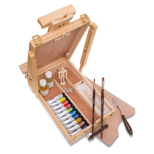 Coffret chevalet peinture - -,