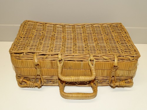Petite valise coffret - *petite, osier