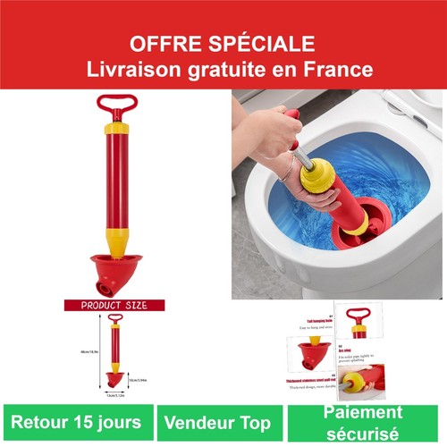 Déboucheur toilette air - toilette,