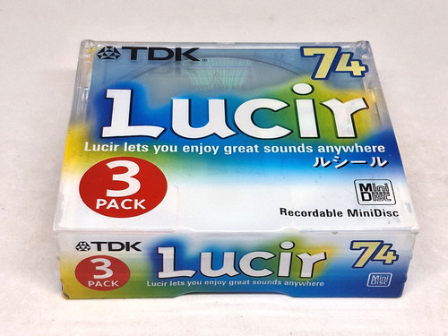 Tdk lucir 3pack mini - 74,