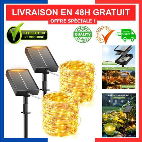 Guirlande lumineuse solaire
