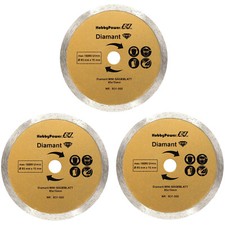 3x Disque Diamanté 85x15mm