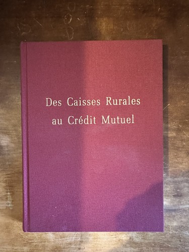 Des caisses rurales crédit - rurales,