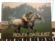 Rolex Datejust booklet livret
