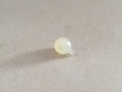 Boule blanche transparente - boule,