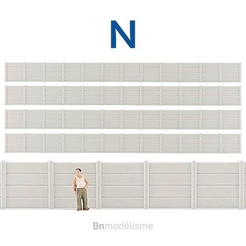 160 lot murs béton - n,