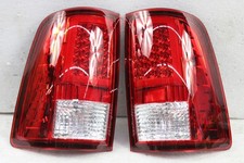 FOR 2009-2018 Dodge Ram 1500 2010-2018 2500 3500 Red Clear LED Tube TailLights