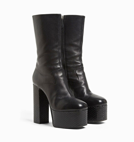 Dsquared2 black leather - black,