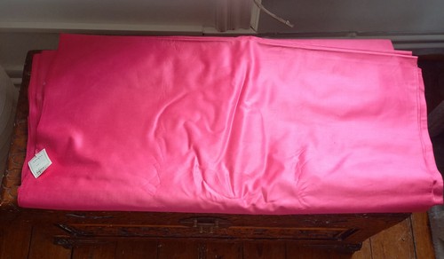 Coupon satin coton ancien - coupon,