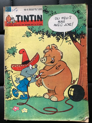 Tintin magazine de - magazine, 1962