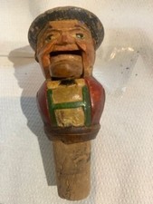 Ancien bouchon anthropomorphe