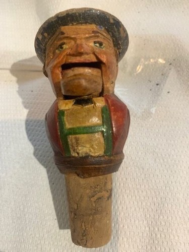 Ancien bouchon anthropomorphe