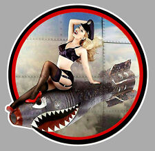 PINUP BOMB NOSE ART WW2 DUB