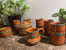 ensemble 8pieces, peints a la