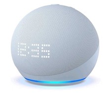 Amazon Echo Dot 5th Gen,2022 clock Smart speaker w/clock & Alexa New W/Out  Box