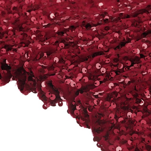 Paillette tissu rouge - paillette, 1