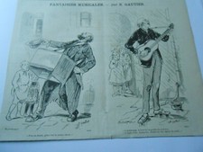 1891 Engraving Musical