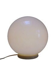 VINTAGE TABLE LAMP 1970s SPHERE GLOBE BALL GERMANY BRILLIANT OR MASSIVE RETRO