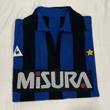 Inter Jersey Size No.10 Enzo Scifo Football Vintage Acrylic Lanetta 1987/88