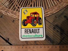 Ancien autocollant tracteur