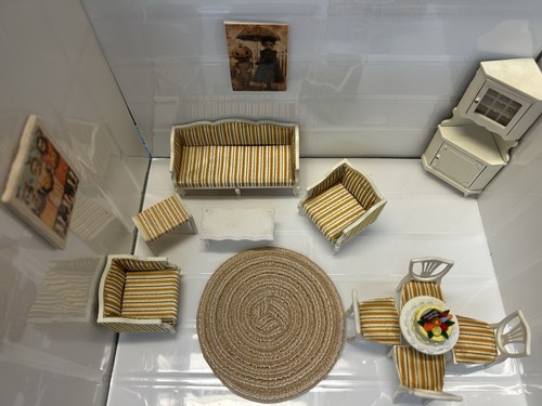 Dollhouse living dining - 1:12,