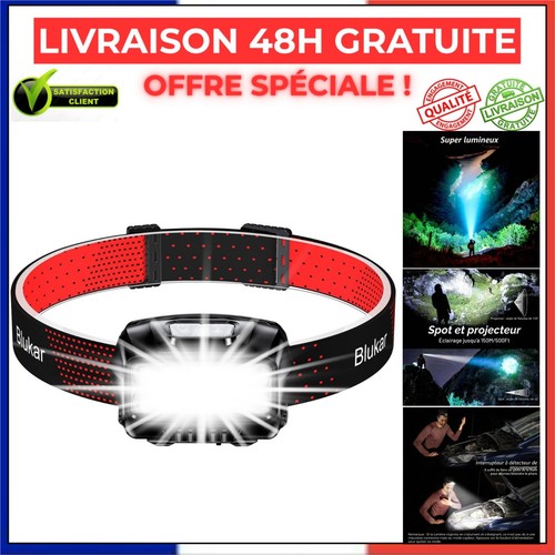 Lampe frontale rechargeable