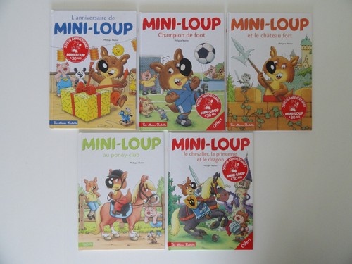 Lot livres mini loup - lot,