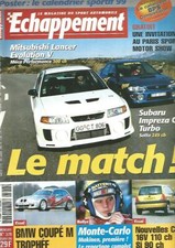 ECHAPPEMENT N°378 MITSUBISHI LANCER EVOL. V / IMPREZA GT TURBO / CLIO 16V 110 CH