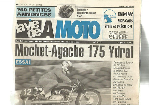 Vie moto n 273 - la, n°273