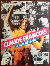 Affiche cinéma originale Claude François, le film de sa vie   format 60 x 80 