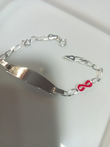 Gourmette bébé argent - gourmette, en